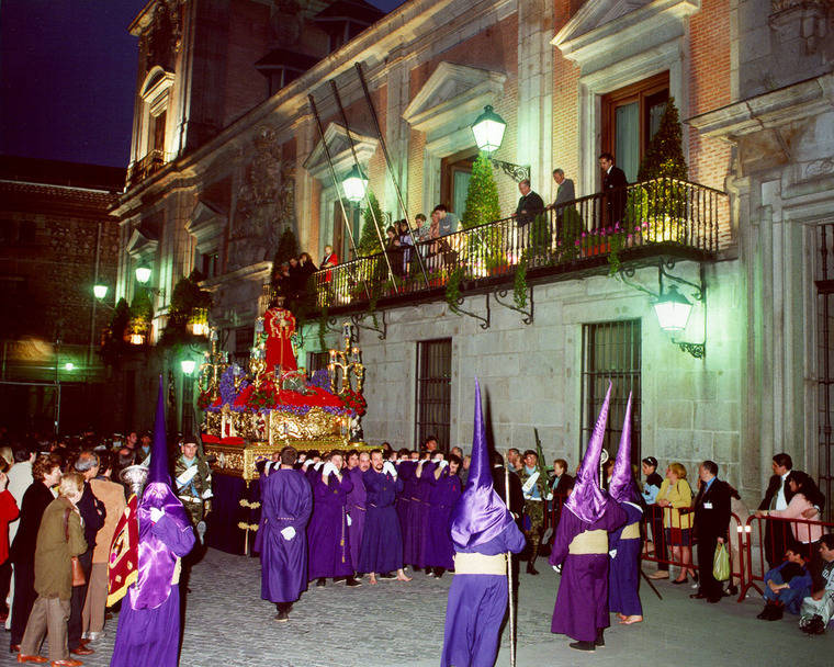 Dispositivos de circulación y procesiones de Madrid en Semana Santa