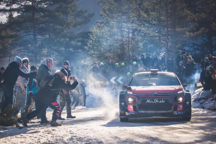 Un rally de Montecarlo rocambolesco