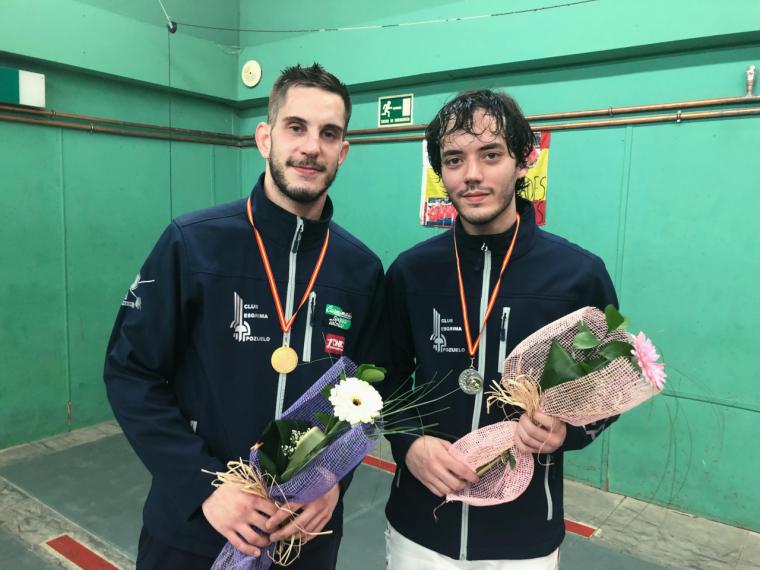 Oro y plata para el Club Esgrima Pozuelo en el tercer torneo madrileño de la liga senior