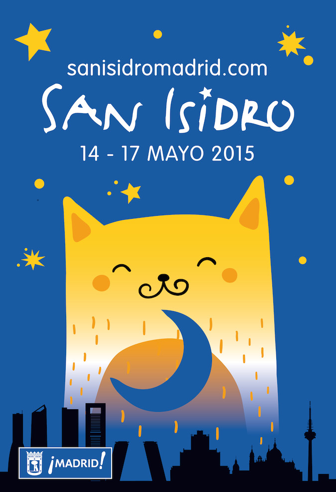 Cartel de Las Fiestas de San Isidro 2015 (Foto: Chema Fernández)