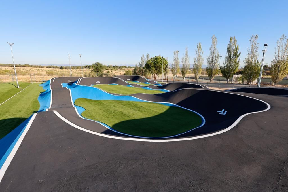 Nuevo circuito de Pump Track y Skate Park en la Ciudad Deportiva Valle de las Cañas