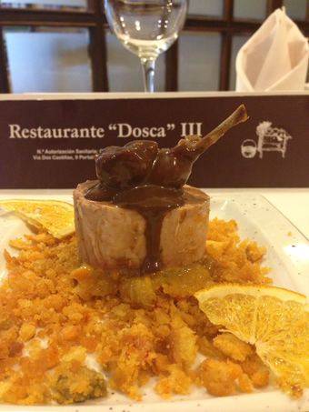 Tapa de Restaurante Dosca III: Explosión de sabores sobre tierra de Alberto.