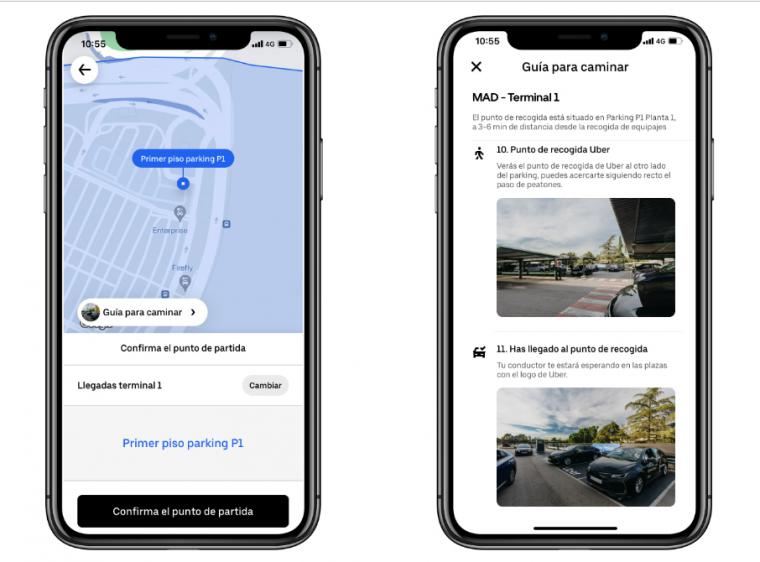 Uber lanza nuevas funcionalidades para mejorar la experiencia de usuario en aeropuertos