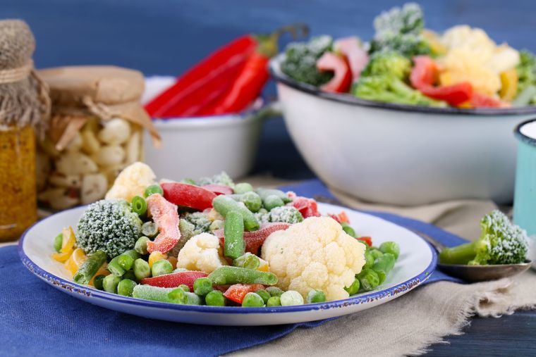 Las verduras congeladas favorecen una alimentación saludable y reducen el desperdicio alimentario