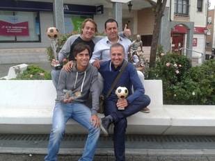 Los Veteranos del C.F. Pozuelo arrasan en San Vicente de la Barquera