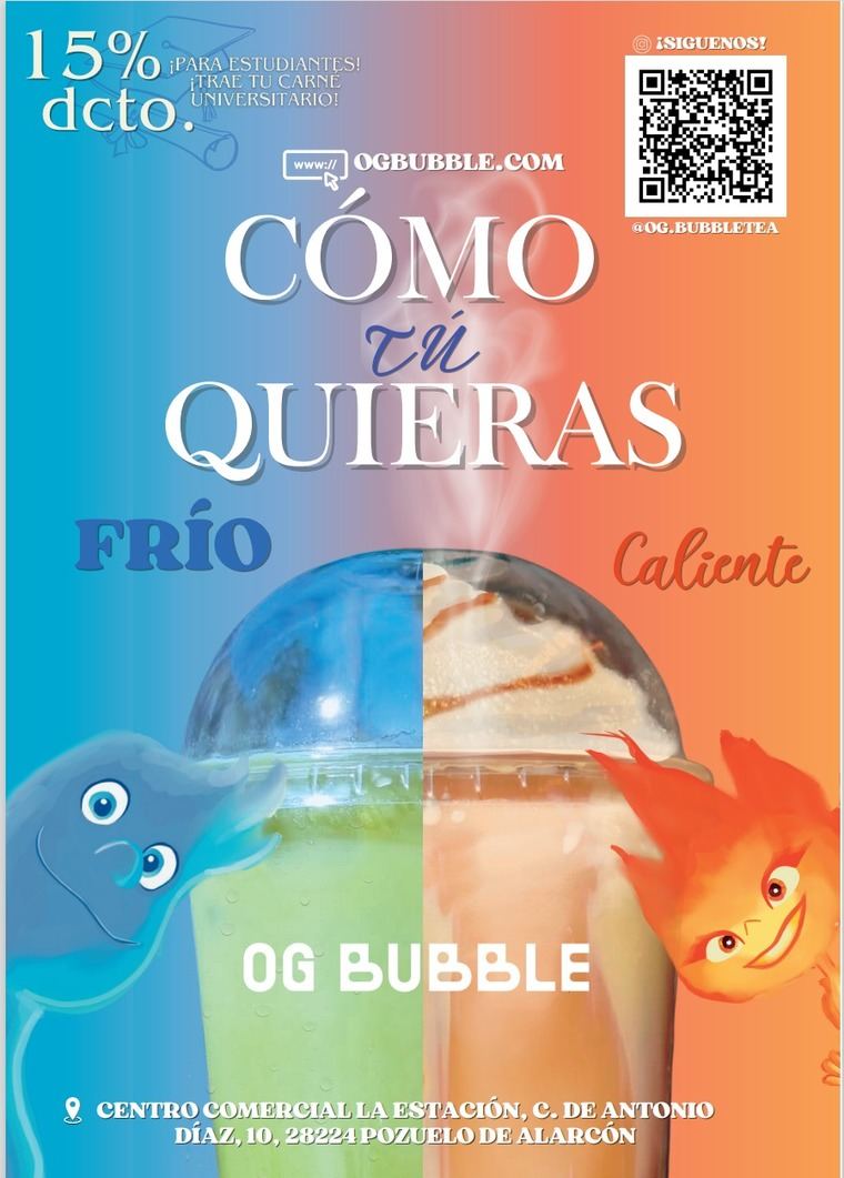 ¿Conoces los Bubble Tea? ¡La bebida de té aromatizada ya está disponible en Pozuelo!