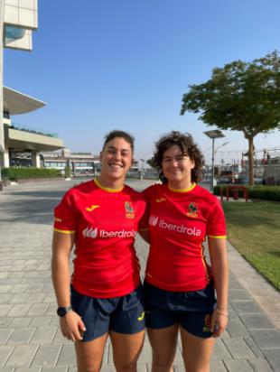 María del Castillo y Lía Piñeiro llevan al Olímpico de Pozuelo a la gloria en el rugby femenino
