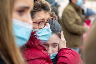 El convoy humanitario de la Fundación AFE llega a Madrid cargado de esperanza