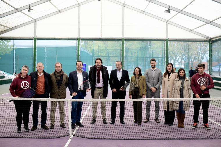 Aguado: “Impulsamos un convenio con la Federación de Tenis de Madrid para que el deporte sea la mejor herramienta de reinserción”