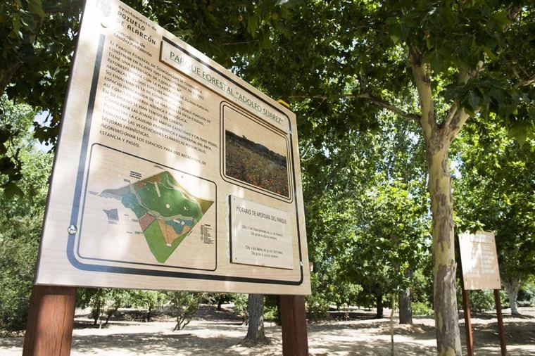 El Ayuntamiento de Pozuelo de Alarcón reabre el Parque Forestal 'Adolfo Suárez” para el paseo y actividad deportiva