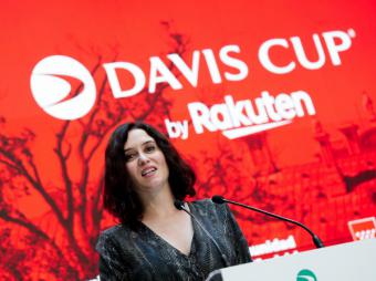 Díaz Ayuso da la bienvenida a la Copa Davis de tenis: “Sienta las bases para un futuro prometedor con una auténtica revolución solo asimilable a La Movida”