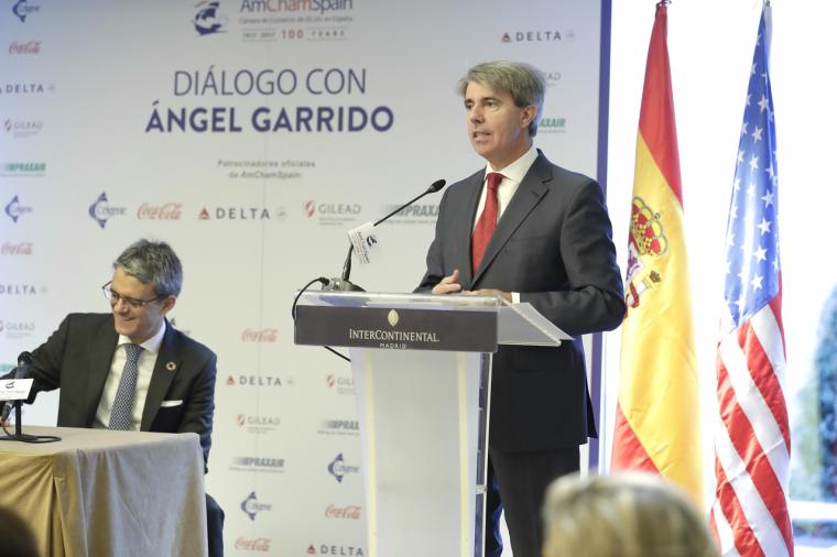Garrido anima a los inversores estadounidenses para que elijan la Comunidad de Madrid por su libertad y solvencia