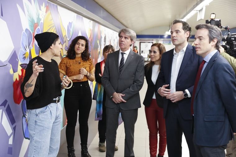 Aguado: “Metro de Madrid visibiliza la igualdad en la Semana de la Mujer con la tematización de un tren y una de sus estaciones”