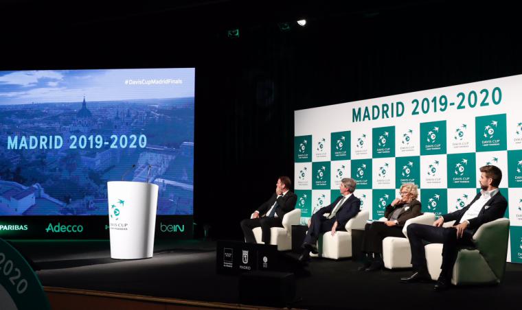 Garrido: “La Copa Davis confirmará el liderazgo deportivo de la Comunidad de Madrid”