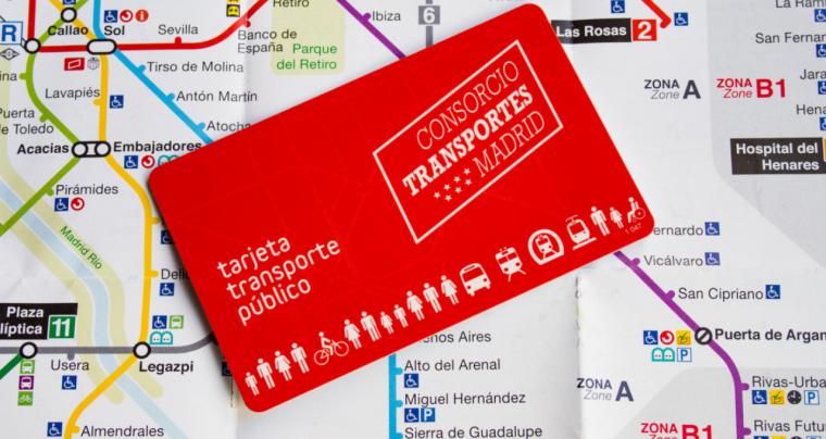 Tienes que aprovechar esta oportunidad. La Comunidad de Madrid amplía el plazo para devolver la mitad del coste del abono transporte público anual