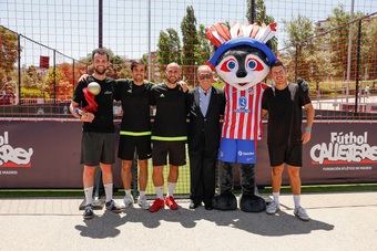 Éxito total de la I edición del Torneo de ‘Fútbol Callejero’ de la Fundación Atlético de Madrid