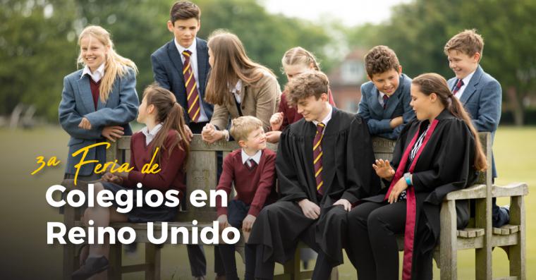 ¿Quieres estudiar en Reino Unido y/o buscas colegio en Inglaterra? ¡No te pierdas esta feria, gratuita!