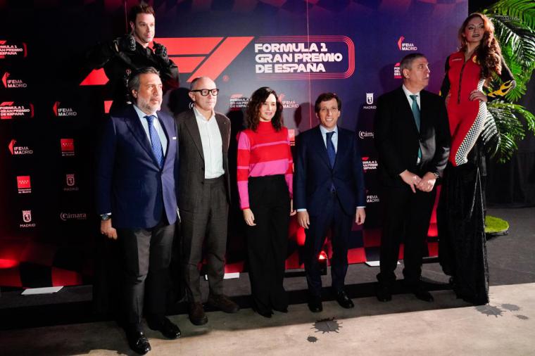 Díaz Ayuso: 'El Gran Premio de España nace con la ambición de convertirse en el mejor y nos vamos a volcar para que los españoles se sientan muy orgullosos”