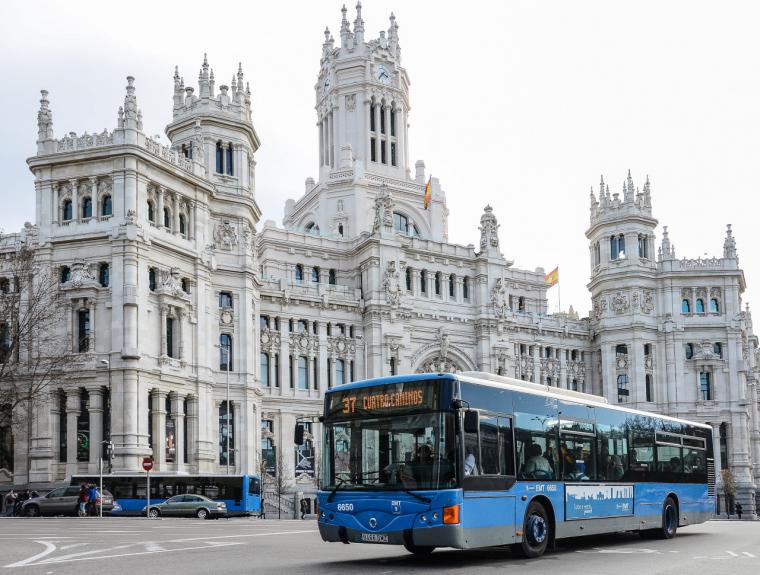 El próximo lunes, 3 de octubre, será gratuito viajar en los autobuses de la EMT