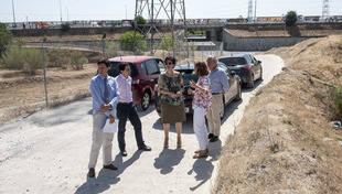 Obras en la urbanizaci&#243;n La Caba&#241;a de Pozuelo 