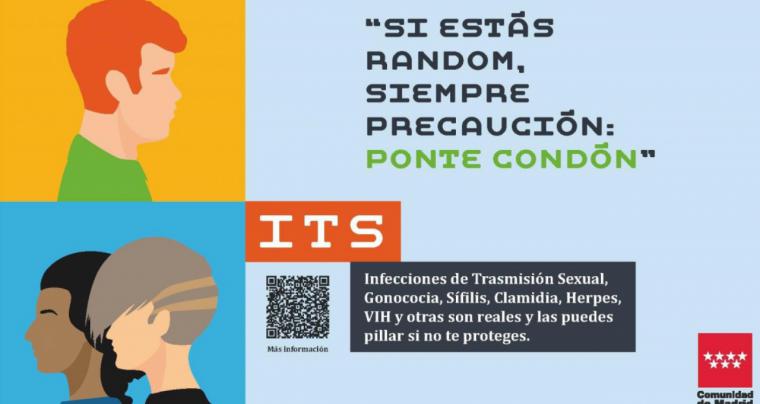 Una nueva campaña conciencia a los jóvenes sobre el uso del preservativo para evitar infecciones de transmisión sexual