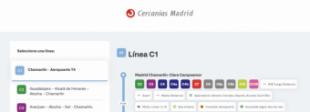 Renfe activa un nuevo sistema de consulta de servicios y horarios de Cercanías Madrid en su web con mapas interactivos que permiten visualizar el recorrido