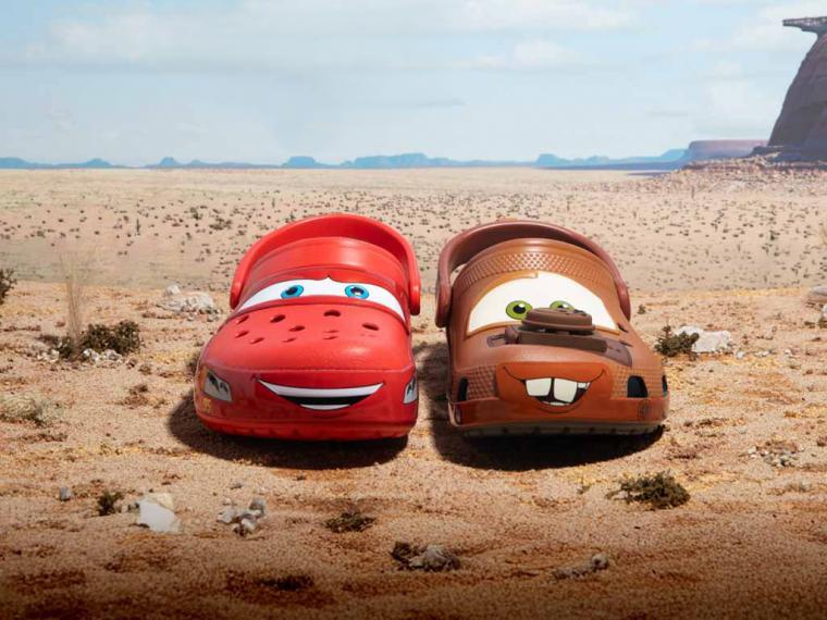Reinicia tus motores porque los Crocs de Cars están de vuelta