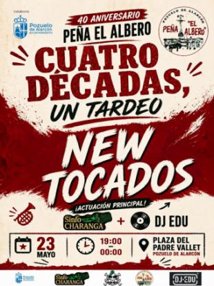La Peña El Albero celebra su 40 aniversario con la única actuación de New Tocados en la Comunidad de Madrid