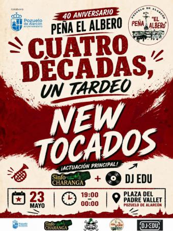 La Peña El Albero celebra su 40 aniversario con la única actuación de New Tocados en la Comunidad de Madrid