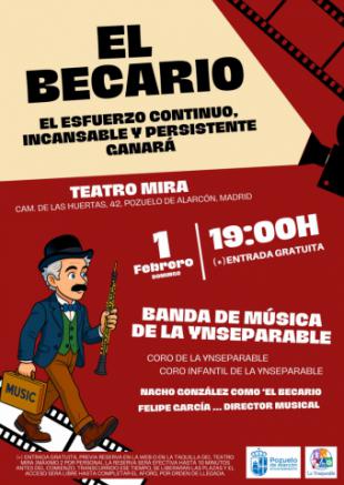 «El Becario»: un concierto-espectáculo lleno de humor, música y sorpresas en Pozuelo