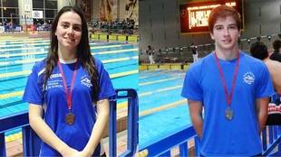 Nueve medallas para el Club Natación Pozuelo