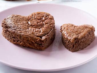 Pasteles de chocolate sin harina