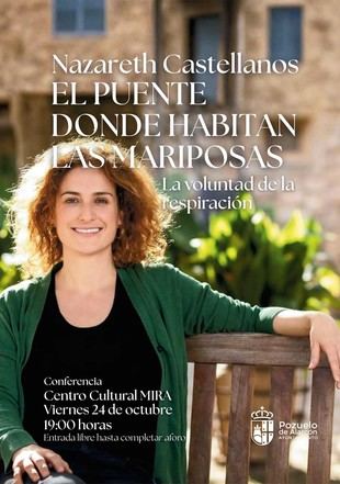 Presentación del libro de José Calvo Poyato y charla de Nazareth Castellanos en Pozuelo