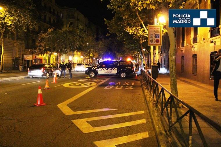 Controles de alcoholemia y velocidad en Moncloa-Aravaca