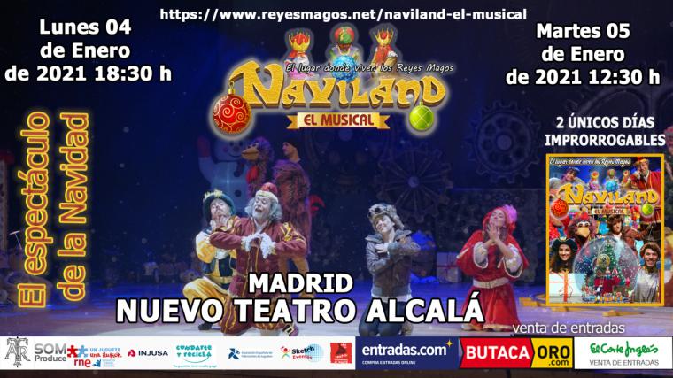 Naviland el musical: El lugar donde viven los Reyes Magos