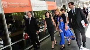 Díaz Ayuso promueve la colaboración universitaria en EE. UU