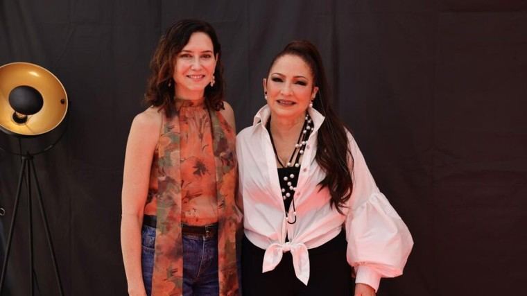 Díaz Ayuso asiste al concierto de Gloria Estefan en Madrid
