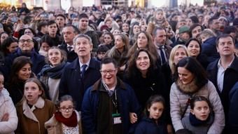 Díaz Ayuso asiste a un concierto navideño en la Real Casa de Correos
