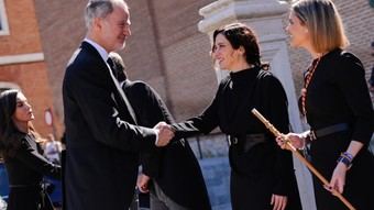 Díaz Ayuso asiste a la entrega del Premio Cervantes 2024 a Álvaro Pombo