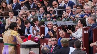 Díaz Ayuso asiste a la Corrida de la Hispanidad en Las Ventas