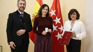 Díaz Ayuso recibe la Memoria de la Fiscalía de Madrid 2024