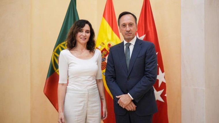 Díaz Ayuso y el embajador de Portugal fortalecen relaciones bilaterales