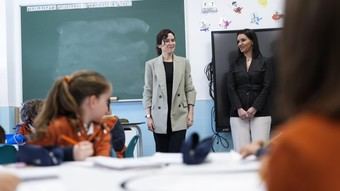 Díaz Ayuso apoya la educación concertada para garantizar la elección familiar