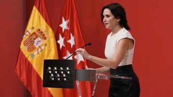 Díaz Ayuso alerta sobre el riesgo de perder la democracia en España