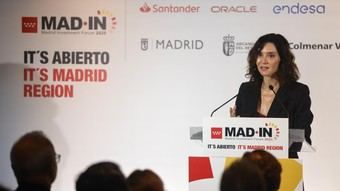 Díaz Ayuso presenta plan para internacionalizar la economía de Madrid