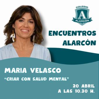 El Colegio Alarcón acoge la conferencia de la Dra. María Velasco “Criar con salud mental'