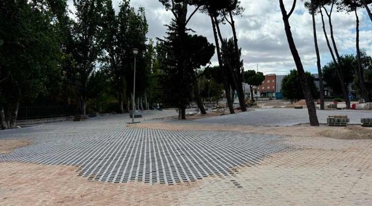 Mejoras en el aparcamiento de Prados de Torrejón para mayor accesibilidad