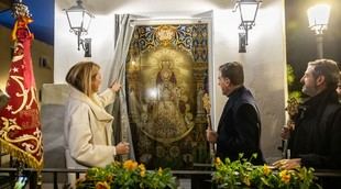 Pozuelo de Alarcón inaugura un monumento a la Virgen del Rocío