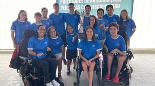 El Club Natación Pozuelo logra su cuarto título nacional consecutivo en natación adaptada
