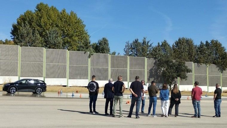 Finaliza el curso de conducción segura del IRSST en Madrid